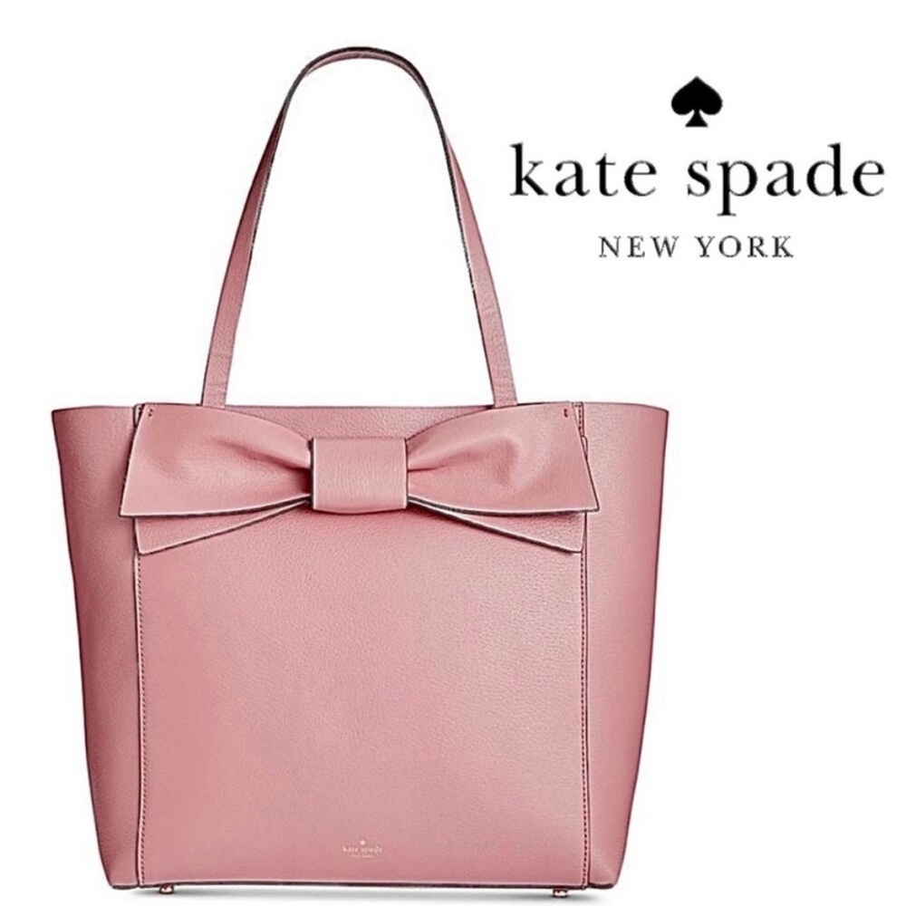 NWT KATE SPADE SAVANNAH OLIVE DRIVE LARGE TOTE BAG IN ROSEWATER